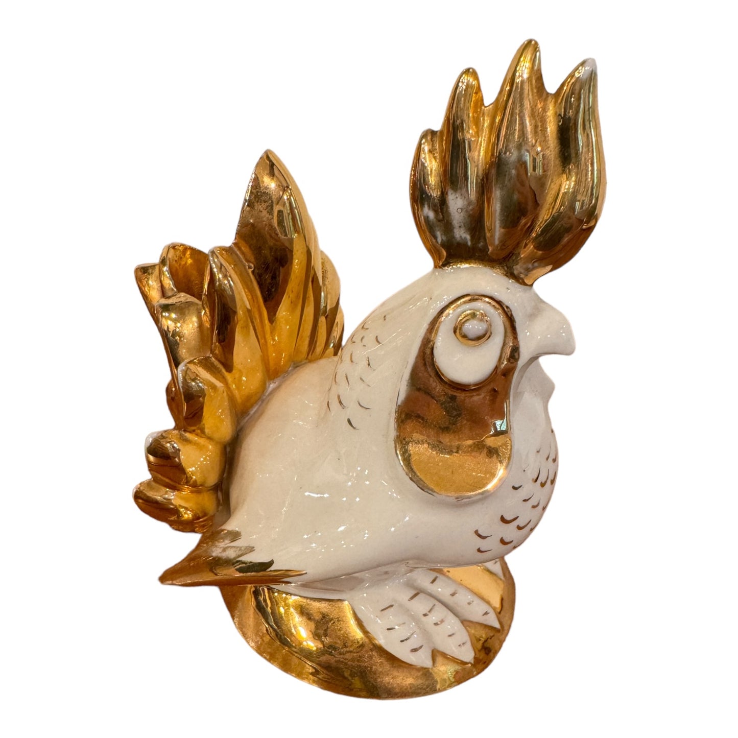 Vintage Rooster Candle Holders