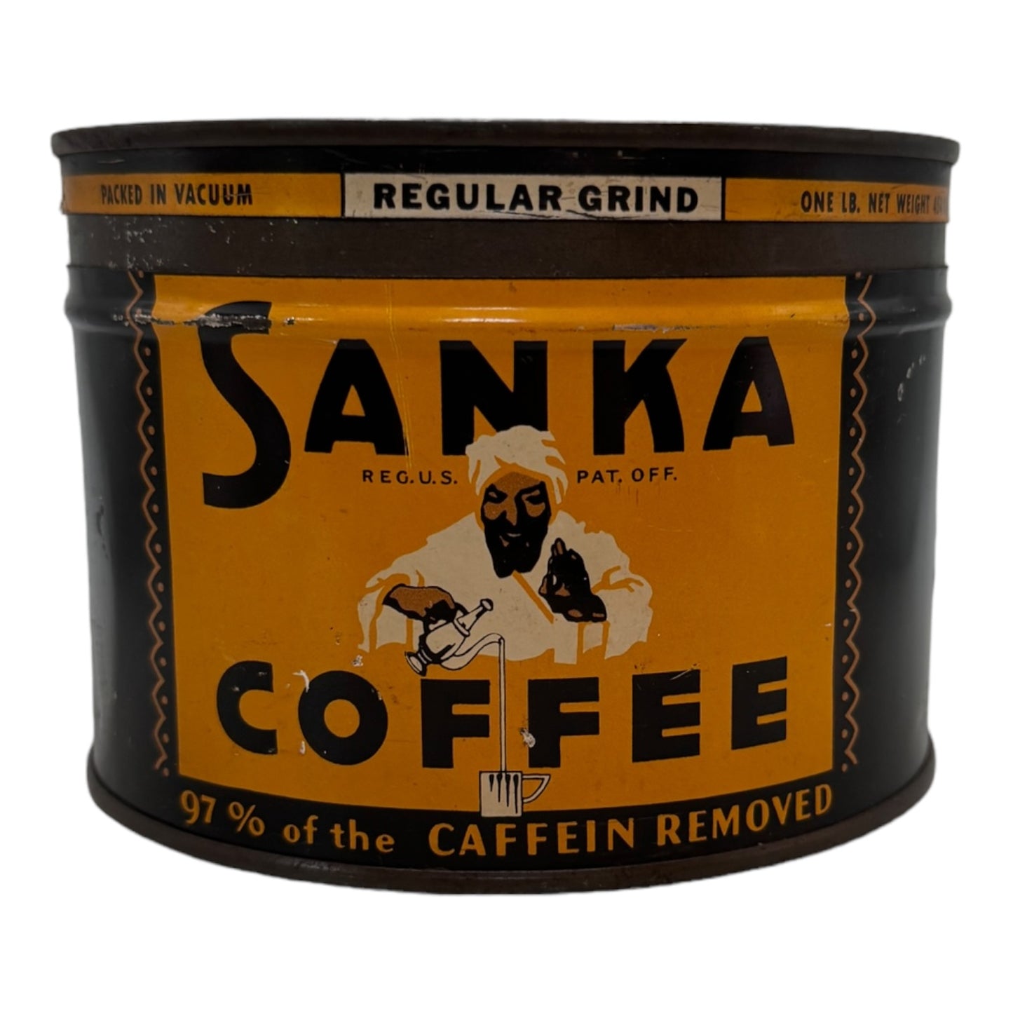 Sanka w/lid