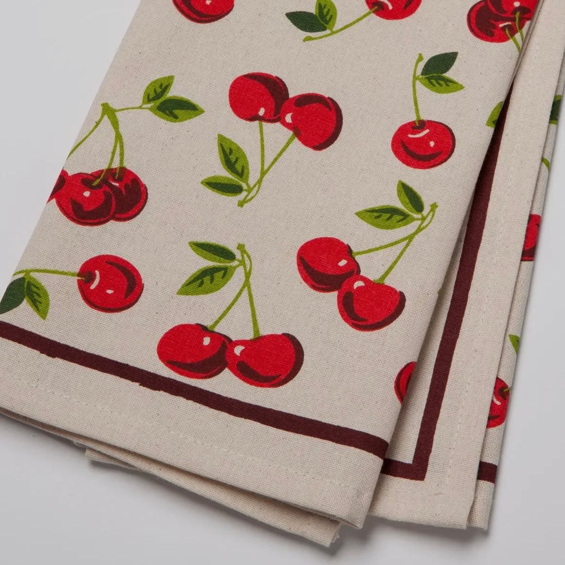 Cherries Dishtowel
