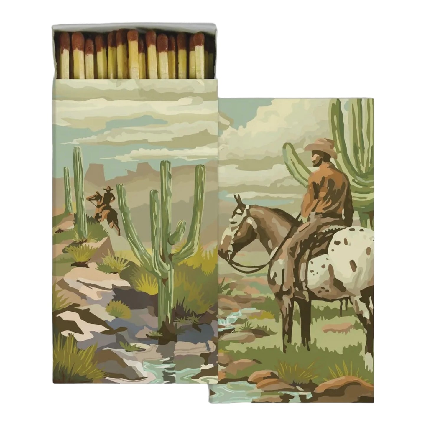 Cowboy Matchbox