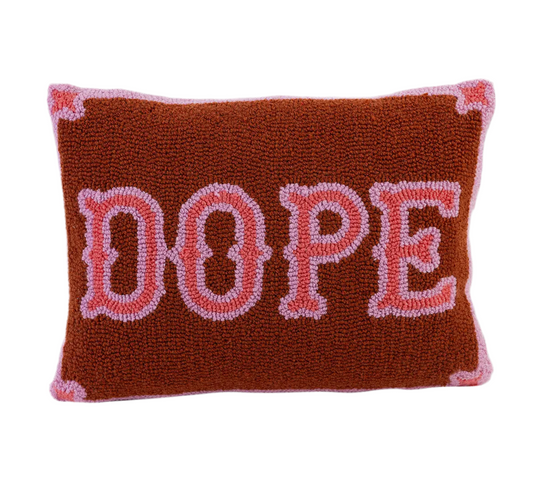Needlepoint pillow