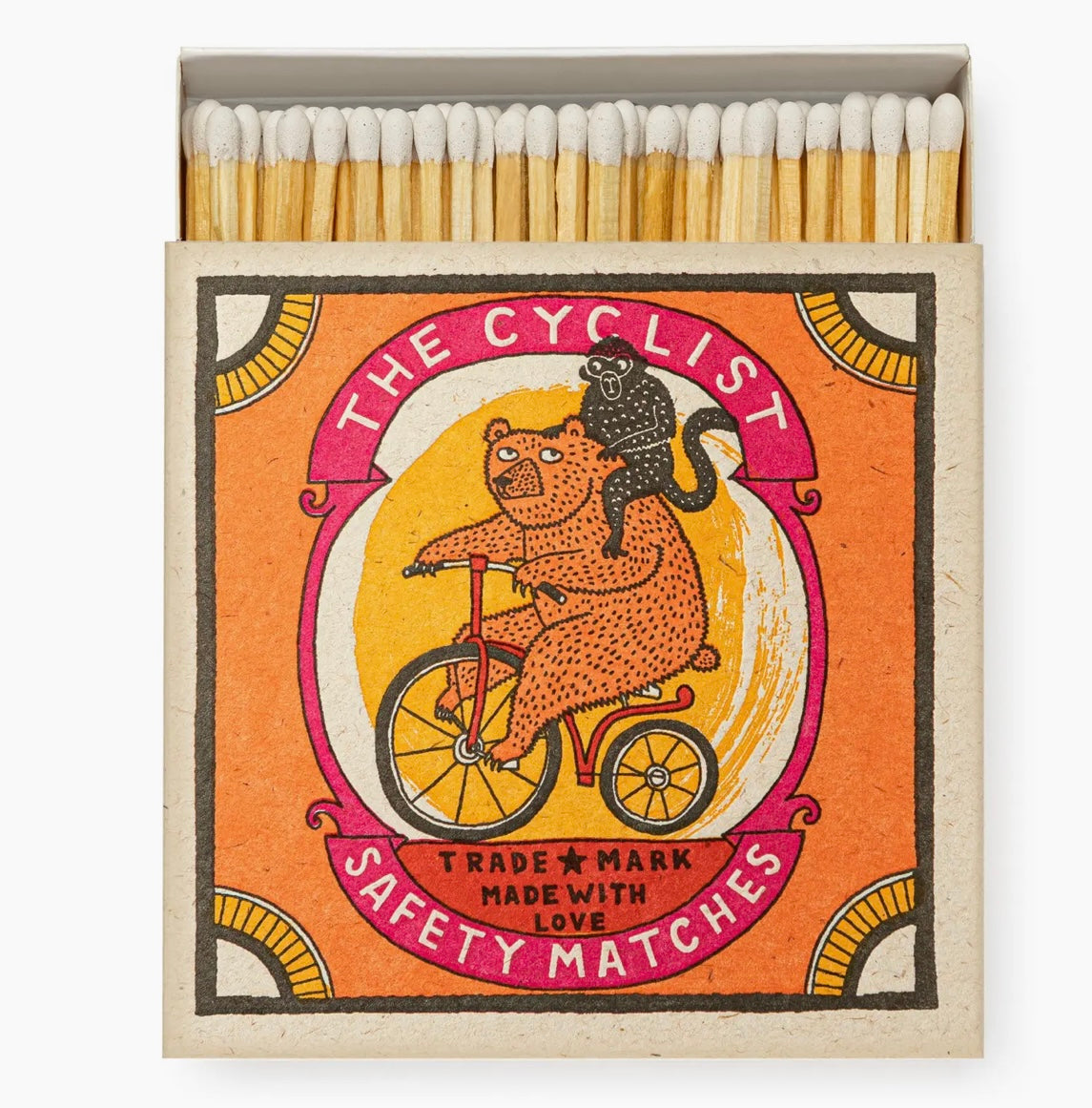 The Cyclist matchbox